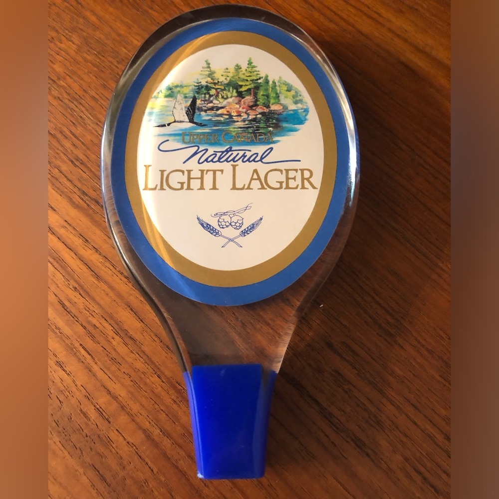 Upper Canada Natural Light Lager Tap Handle